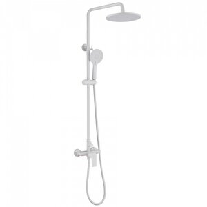 Изображение товара Душевая система Abber Weiss Insel AF8020FWL, белый матовый