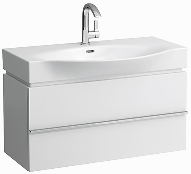 Изображение товара Тумба под раковину Laufen Palace New 4.0125.2.075.464.1, 90 см, 1 выдвижной ящик, белая