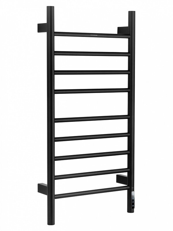 Изображение товара Электрический полотенцесушитель Wonzon & Woghand Bonn WW-AL409-MB 40x90 см черный матовый