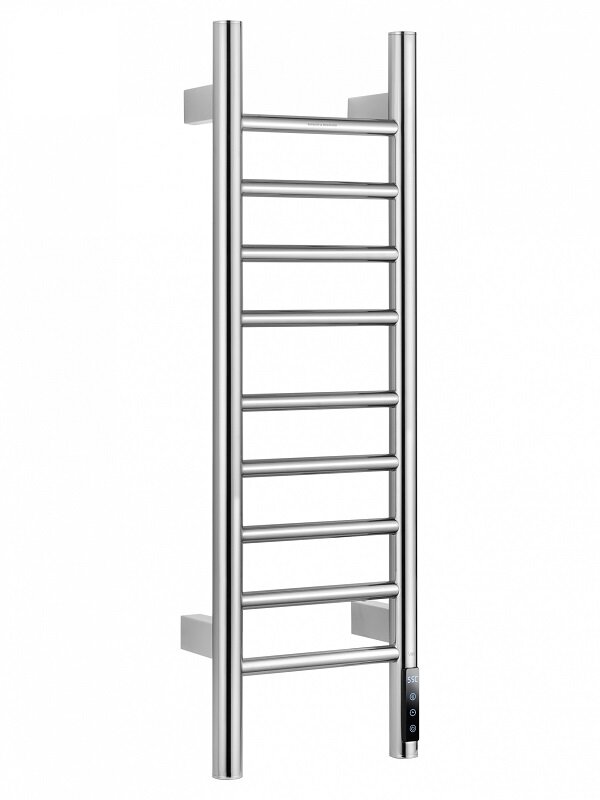 Изображение товара Электрический полотенцесушитель Wonzon & Woghand Bonn WW-AL4092-CR, 25х80 см, хром, таймер