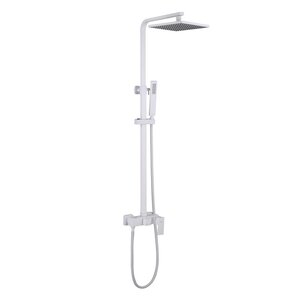 Изображение товара Душевая система Abber Daheim AF8220WL, белый матовый