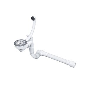 Изображение товара Сифон телескопический Paulmark Trust PM1022-CR для кухонной мойки хром