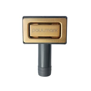 Изображение товара Перелив прямоугольный с логотипом Paulmark PM22-BG, цвет брашированное золото
