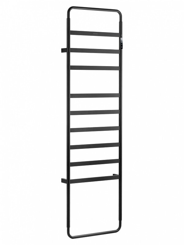 Изображение товара Полотенцесушитель Wonzon & Woghand Dusseldorf WW-A204-MB 9 перекладин, черный матовый