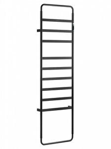 Изображение товара Полотенцесушитель электрический Wonzon & Woghand Dusseldorf WW-A204-MB, ширина 50 см, высота 160 см, диммер справа, черный матовый