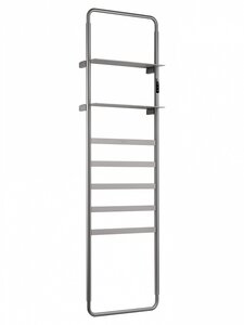 Изображение товара Полотенцесушитель электрический Wonzon & Woghand Dusseldorf WW-A205-BR, ширина 50 см, высота 160 см, диммер справа, с полками, брашированный никель