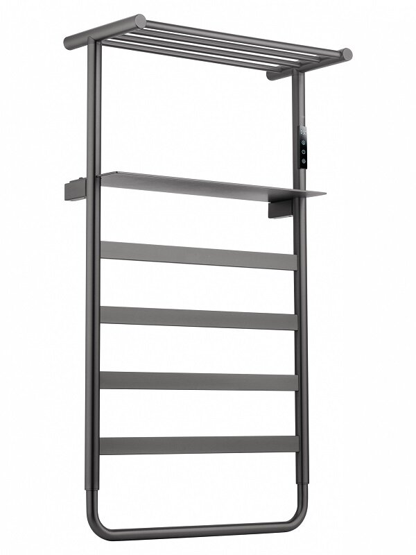 Изображение товара Электрический полотенцесушитель Wonzon & Woghand Dusseldorf 85 см с полками и таймером Изображение товара Электрический полотенцесушитель Wonzon & Woghand Dusseldorf 85 см с полками и таймером