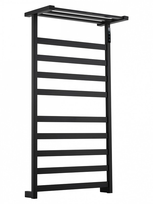 Изображение товара Электрический полотенцесушитель Wonzon & Woghand Frankfurt WW-1029-MB 50x90 см нержавеющая сталь че