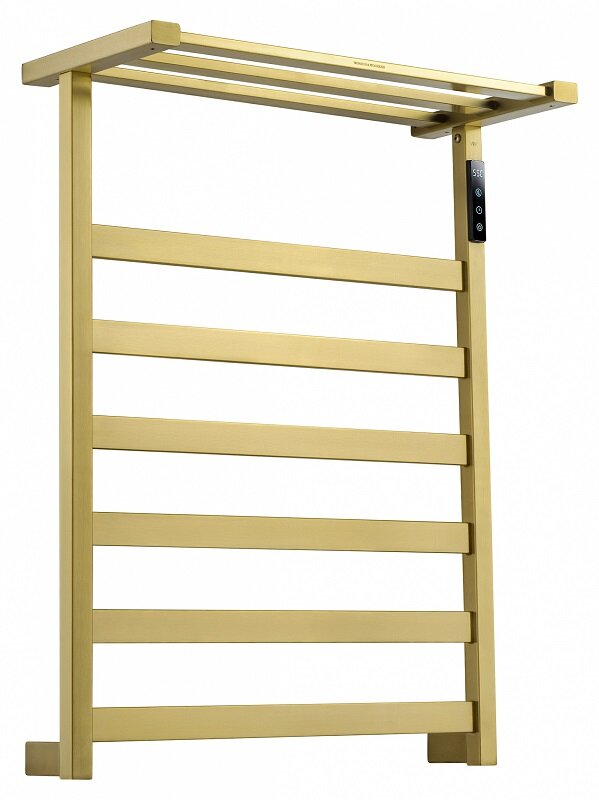 Изображение товара Электрический полотенцесушитель Wonzon & Woghand Frankfurt 50х65 см с полкой и сенсорным управление