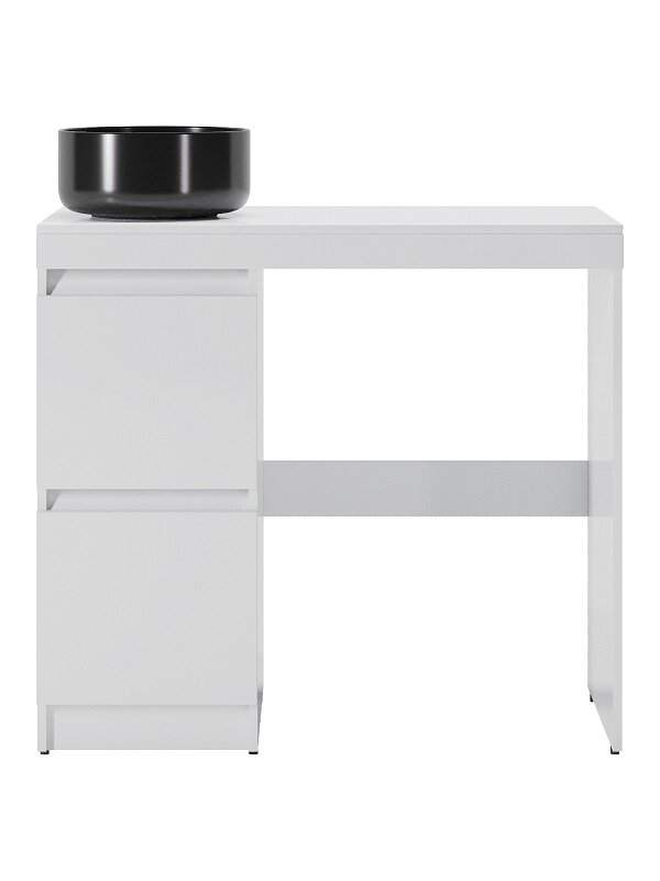Изображение товара Тумба с раковиной Orange Sistema STM-100TUW+B07-345B, 100 см, белая