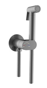 Изображение товара Гигиенический душ RGW Shower Panels SP-213Gr 581408213-11 со смесителем, оружейная сталь