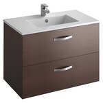 Тумба под раковину Jacob Delafon Ola EB391RU-NR, 80 см, подвесная, цвет темный дуб - фото 1 Тумба под раковину Jacob Delafon Ola EB391RU-NR, 80 см, подвесная, цвет темный дуб - фото 1