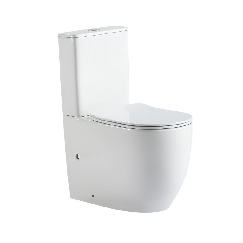 Изображение товара Унитаз-компакт Abber Bequem AC1110T безободковый Торнадо фарфор Германия