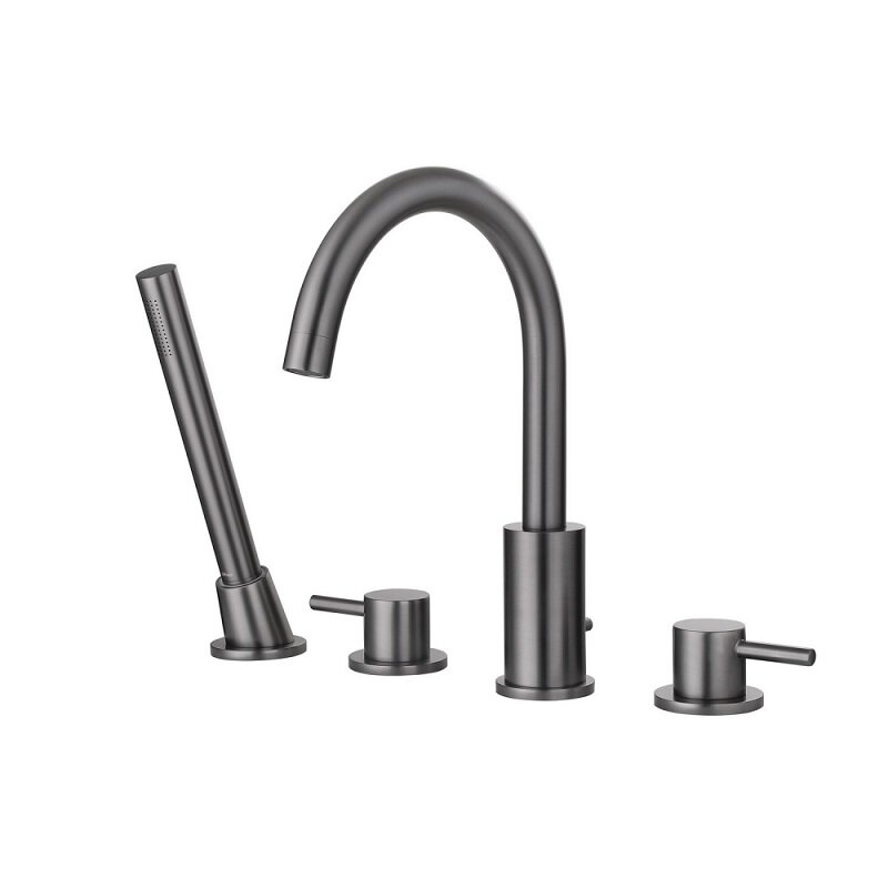 Изображение товара Современный смеситель для ванны Abber Wasser Kreis AF8113NG с PVD покрытием