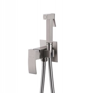 Изображение товара Гигиенический душ Abber Wasserfall AF8625SP, со смесителем, PVD покрытие, сатин