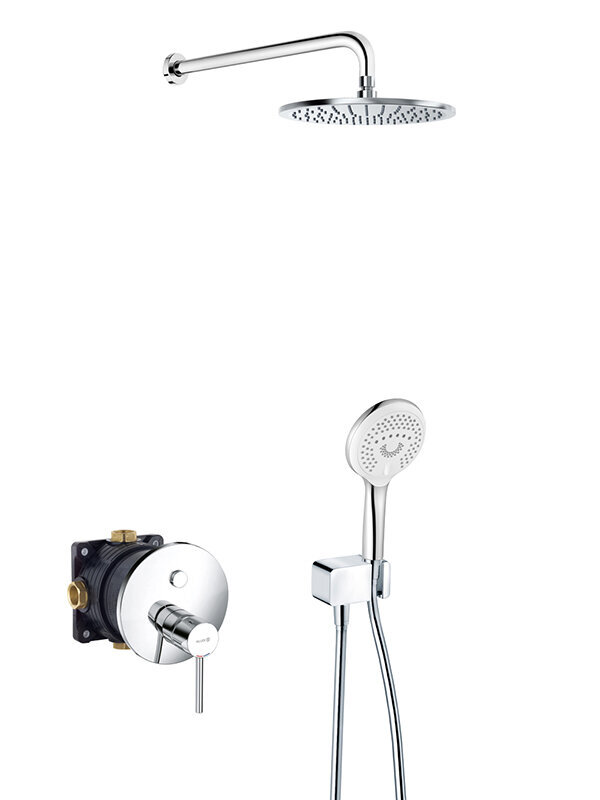 Изображение товара Душевая система Kludi Bozz 7в1 хром однорычажная для ванных комнат