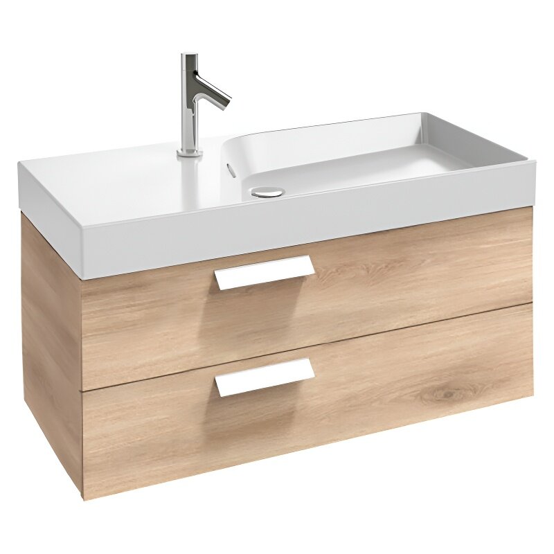 Изображение товара Тумба под раковину Jacob Delafon Rythmik EB1304-E10 100 см квебекский дуб