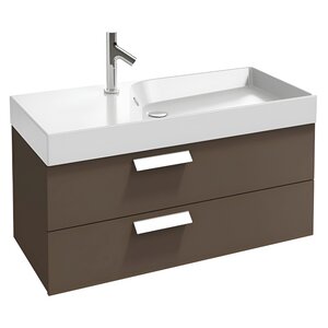 Изображение товара Тумба под раковину Jacob Delafon Rythmik EB1304-G80, 100 см, цвет светло-коричневый