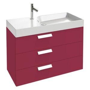Изображение товара Тумба для раковины Jacob Delafon Rythmik EB1310-R3 100 см малиновая