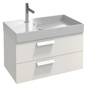 Изображение товара Тумба под раковину Jacob Delafon Rythmik EB1302-G1C, 80 см, подвесная, цвет белый бриллиант