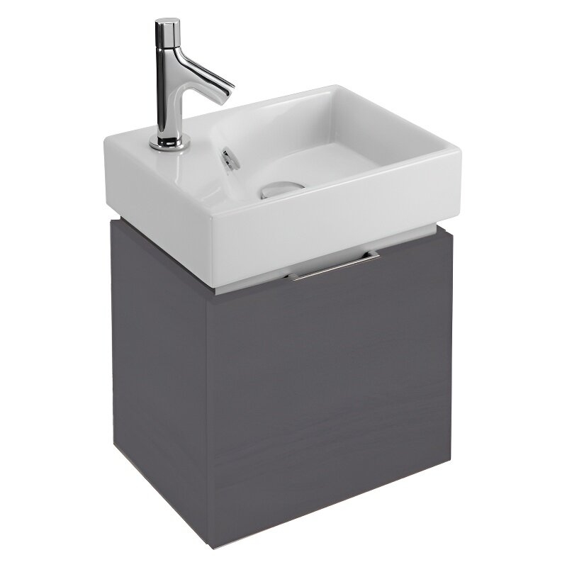 Изображение товара Тумба под раковину Jacob Delafon Formilia EB1096-N1 40 см серый антрацит