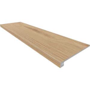 Изображение товара Ступень, керамогранит Ametis Alavesa AV02 70540, 33 x 160 см без насечек+Подступенок 14.5 x 160 см, rusty beige