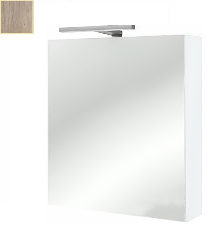 Изображение товара Зеркальный шкаф Jacob Delafon Rythmik 60 см с подсветкой и розеткой