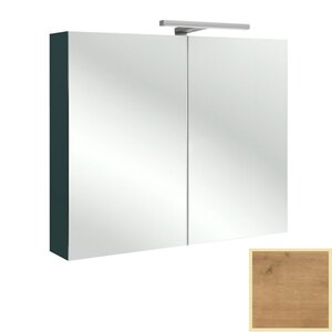 Изображение товара Зеркальный шкаф Jacob Delafon Rythmik 80 см, EB796-E70 цвет Арлингтонгский Дуб