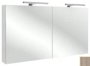 Изображение товара Зеркальный шкаф Jacob Delafon Rythmik 120 см, EB798-E10 цвет Квебекский Дуб