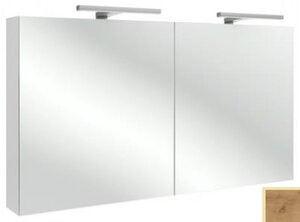 Изображение товара Зеркальный шкаф Jacob Delafon Rythmik 120 см, EB798-E70 цвет Арлингтонгский Дуб