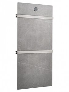 Изображение товара Электрический полотенцесушитель Wonzon & Woghand Stuttgart 40x80 см серый мрамор