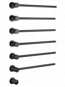 Изображение товара Электрический полотенцесушитель Wonzon & Woghand Baden WW-AL366-GM 55x80 см с сенсорным управлением