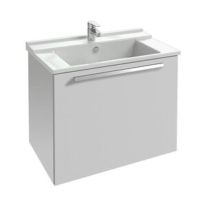 Изображение товара Тумба под раковину Jacob Delafon Struktura 80 см, EB1285-N18, цвет - белый блестящий