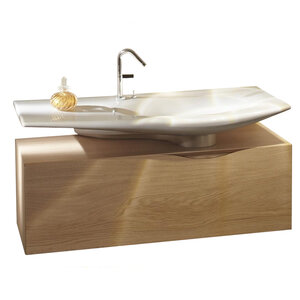 Изображение товара Тумба под раковину Jacob Delafon Stillness 120 см, EB2000-P6, подвесная, цвет - дуб