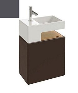 Изображение товара Тумба под раковину Jacob Delafon Terrace 50 см, EB1178-T-M53, серый антрацит