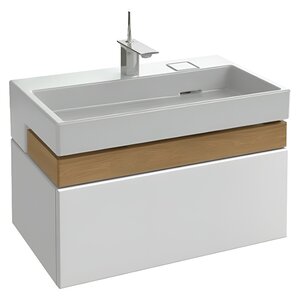 Изображение товара Тумба под раковину Jacob Delafon Terrace EB1186-G1C 80 см белый лак подвесная