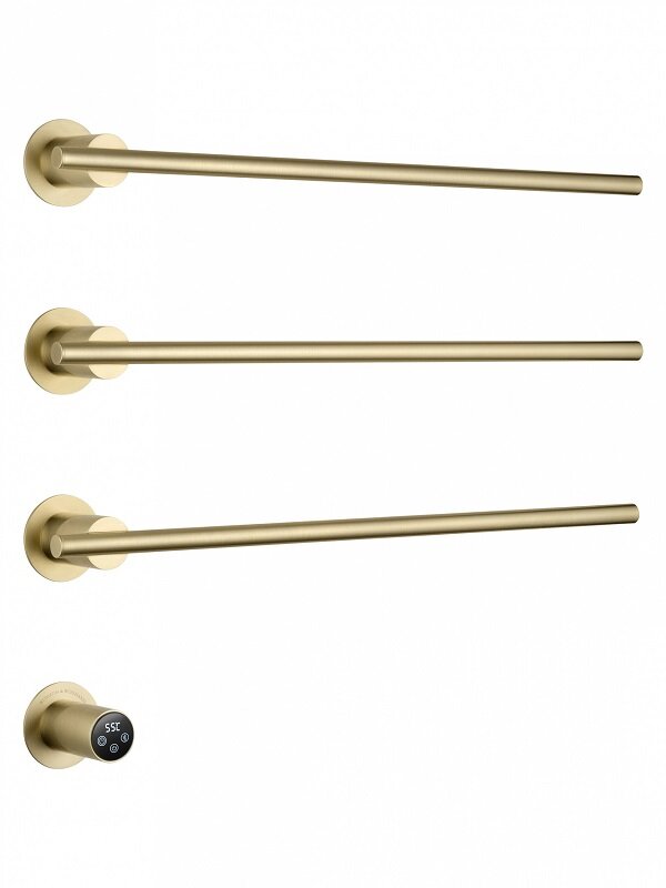 Изображение товара Электрический полотенцесушитель Wonzon & Woghand Dortmund 60 см золото таймер сенсор