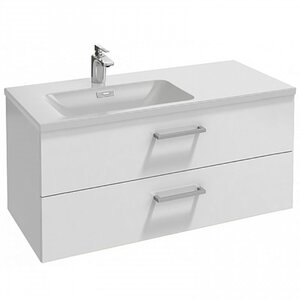 Изображение товара Тумба под раковину Jacob Delafon Vox 100 см белый меламин с системой хранения