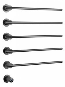 Изображение товара Электрический полотенцесушитель Wonzon & Woghand Dortmund 60x70 см темный графит брашированный