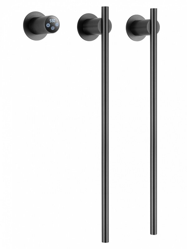 Изображение товара Электрический полотенцесушитель Wonzon & Woghand Dortmund WW-A362-GM 45х60 см темный графит