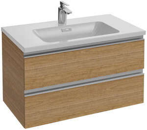 Изображение товара Тумба под раковину Jacob Delafon Vox 80 см, EB2028-RA-E16, цвет - ореховое дерево