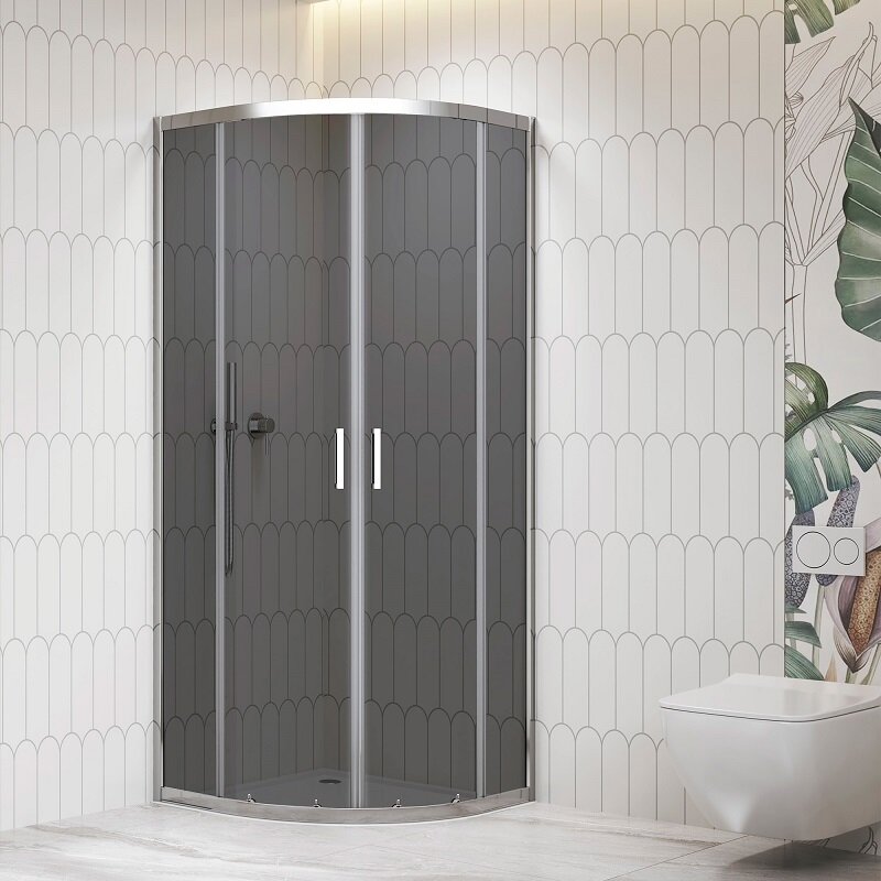 Изображение товара Душевой уголок RGW Classic CL-56 90x90 см с тонированным стеклом и хром профилем