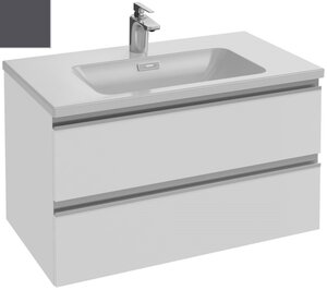 Изображение товара Тумба под раковину Jacob Delafon Vox 80 см, EB2028-RA-442, цвет - серый антрацит