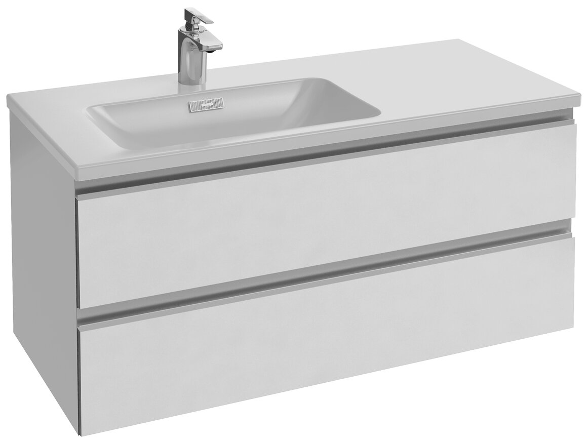 Изображение товара Тумба под раковину Jacob Delafon Vox 100 см белый глянец французское качество