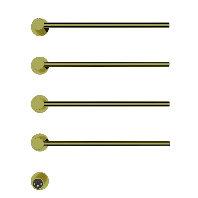 Изображение товара Полотенцесушитель электрический Wonzon & Woghand Hamburg WW-AL314-G, 45 см, золото