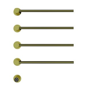 Изображение товара Полотенцесушитель электрический Wonzon & Woghand Hamburg WW-AL314-G, 45 см, золото