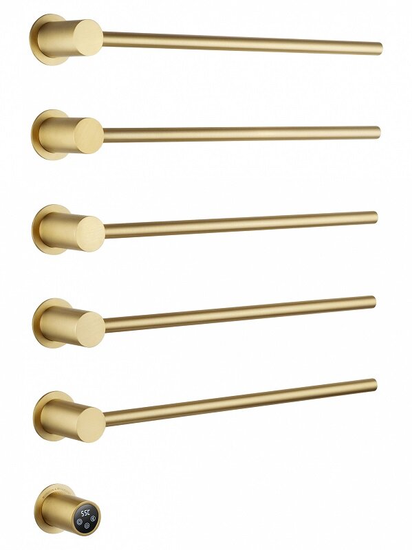 Изображение товара Электрический полотенцесушитель Wonzon & Woghand Hamburg 45x70 см золото