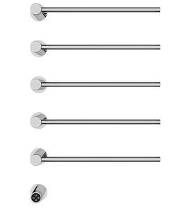 Изображение товара Электрический полотенцесушитель Wonzon & Woghand Hamburg WW-AL315-BR 45x70 см, никель