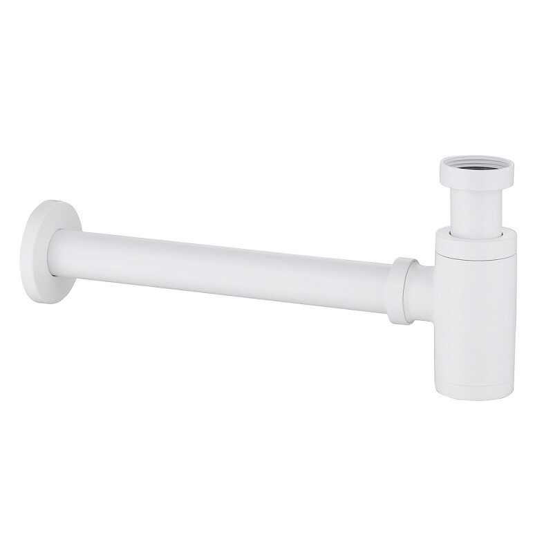 Изображение товара Сифон для раковины Abber AF0030W белый матовый латунь Германия