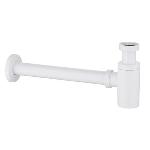 Изображение товара Сифон для раковины Abber AF0030W, белый матовый